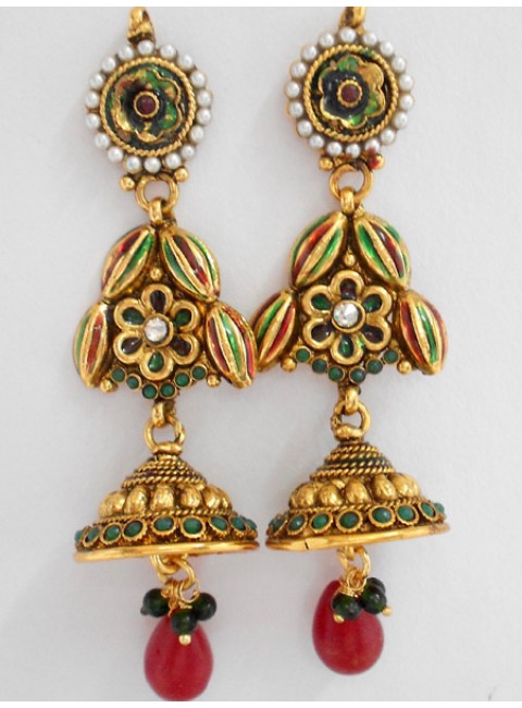 Polki Earrings